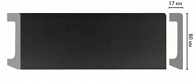 Плинтус D235-116 (80*17*2400 мм)