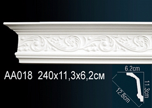 AA018 карниз с орнаментом Perfect Decor