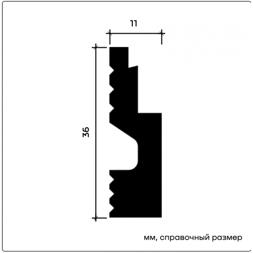 6.51.448 Молдинг Европласт