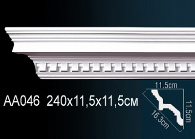 AA046 карниз с орнаментом Perfect Decor