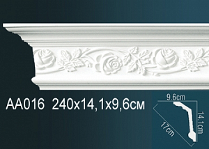 AA016 карниз с орнаментом Perfect Decor