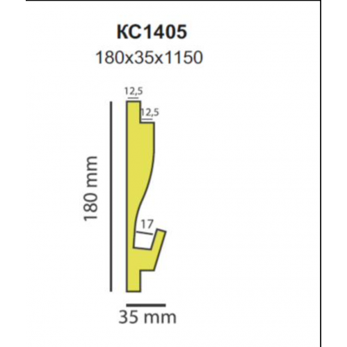 Карниз KD 405 / КС1405