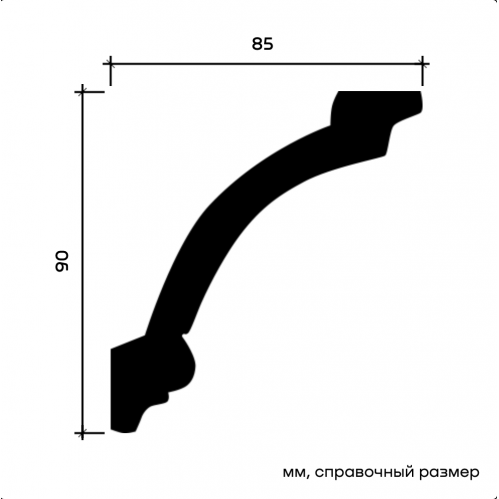 1.50.125 Карниз Европласт
