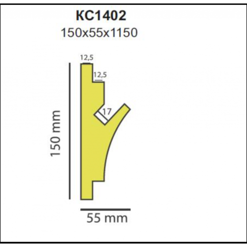 Карниз KD 402 / КС1402