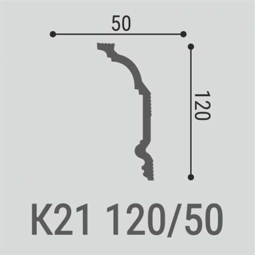 Карниз К21 120-50