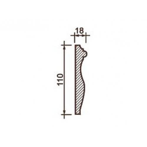 Молдинг М-131, 110Нх18мм