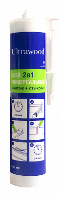 Клей ULTRAWOOD универсальный 2в1 260 мл
