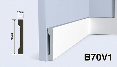 Плинтус B70V1 HIWOOD