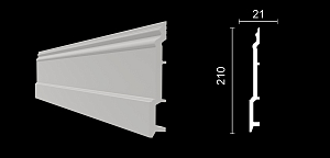 Плинтус DD725