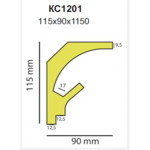 Карниз KD 201 / КС1201