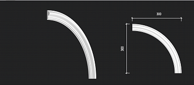 NP4-DD301(300mm) радиус