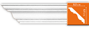 DP-338 плинтус Decomaster (85x85x2400)