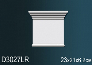 D3027R капитель пилястры Perfect Decor