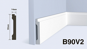 Плинтус B90V2 HIWOOD