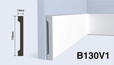 Плинтус B130V1 HIWOOD