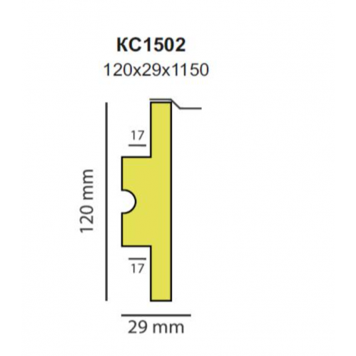 Карниз KD 502 / КС1502