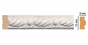 Молдинг Decomaster 105-19 (размер 15x8x2400)