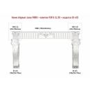 Сборный камин Decomaster №3 (98803+92815-2L/2R+DC-625х2шт.)