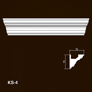 Карниз из гипса KS-4