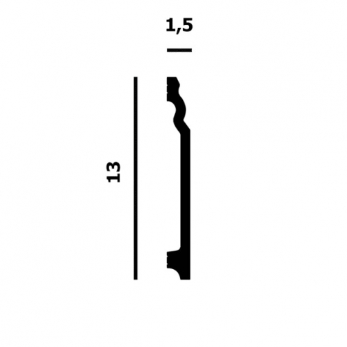 Плинтус Р158