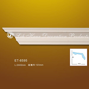 Карниз гладкий ET-8595 Lih Haur