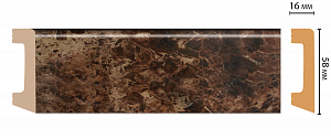 Плинтус Decomaster D234-713ДМ (58*16*2400мм)