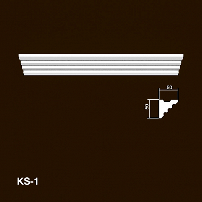 Карниз из гипса KS-1