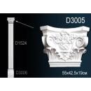 D3005 капитель пилястры Perfect Decor