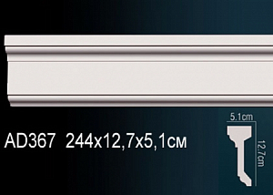 AD367 молдинг гладкий Perfect Decor