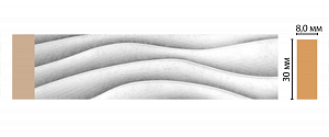D044-375 цветной молдинг (30*8*2400)