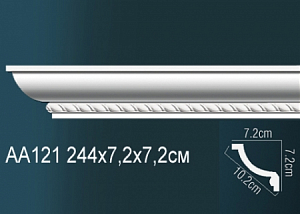AA121 карниз с орнаментом Perfect Decor