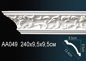 AA049 карниз с орнаментом Perfect Decor