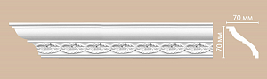 95615 плинтус Decomaster (70*70*2400)