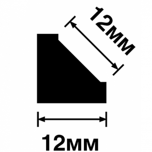 Молдинг D12V2 HIWOOD