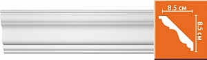96406F гибкий плинтус Decomaster (Размер: 85х85х2400мм.)