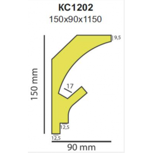 Карниз KD 202 / КС1202