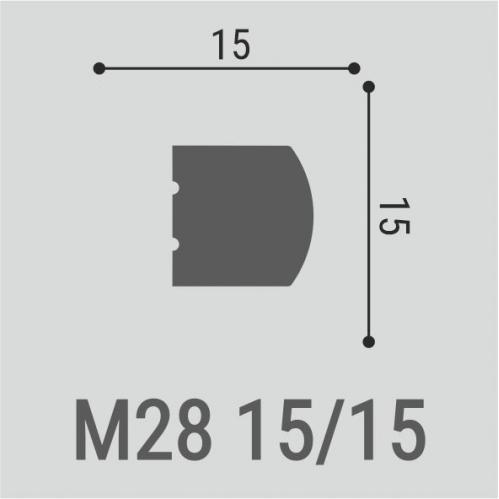 Молдинг М28 15-15