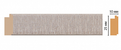 Багет Decomaster 102-19 (25*10*2400)