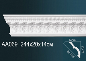 AA069 карниз с орнаментом Perfect Decor