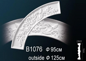 B1076 круговой молдинг Perfect Decor
