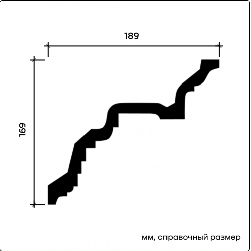 1.50.110F Карниз Европласт гибкий /распродано