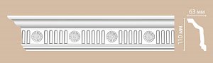 DT-88152 плинтус Decomaster (110*63*2400)