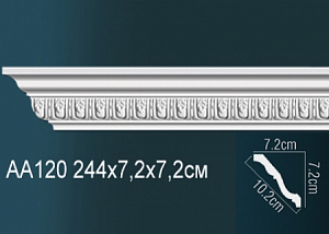 AA120 карниз с орнаментом Perfect Decor