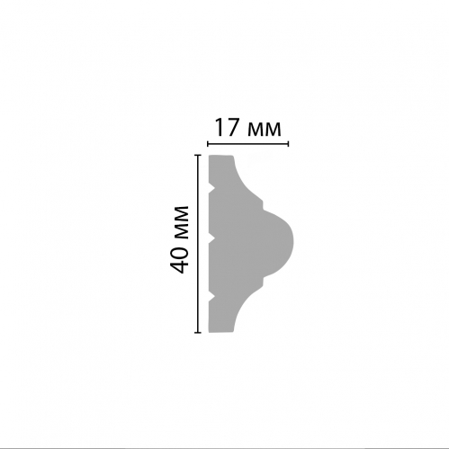 D002-115 ДМ молдинг (40*17*2000)