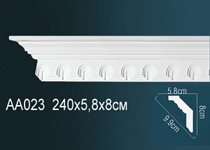AA023 карниз с орнаментом Perfect Decor