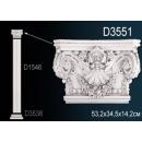 D3551 капитель пилястры Perfect Decor