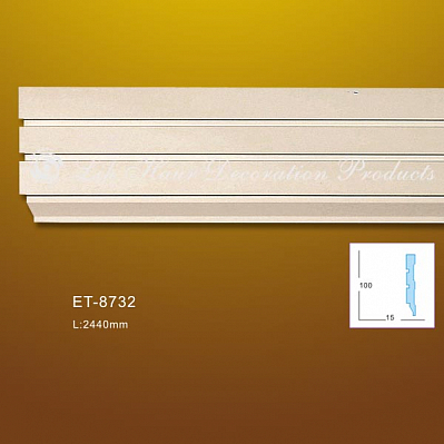 Молдинг гладкий ET-8732 Lih Haur