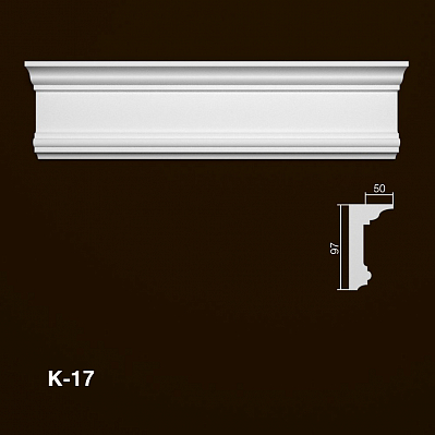 Карниз К-17