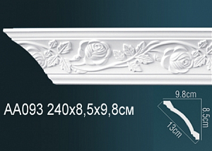 AA093F карниз гибкий Perfect Decor