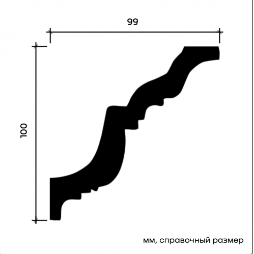 1.50.116 Карниз Европласт